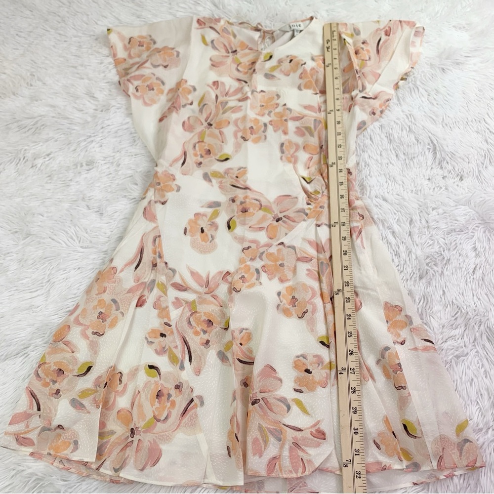 Joie‎ NWT short sleeve B neck Hunter Floral Shift Dress - Picture 2 of 12
